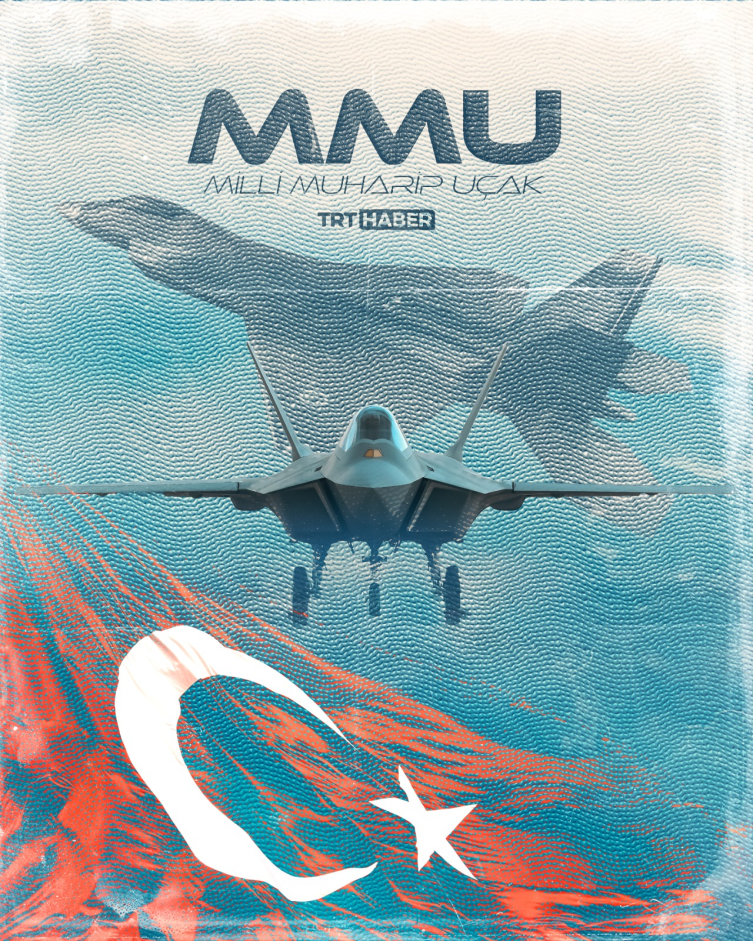 KAAN, Türkiye'nin bugüne kadar ürettiği en karmaşık savunma sanayii ürünlerinde başı çekiyor. Görsel: TRT Haber